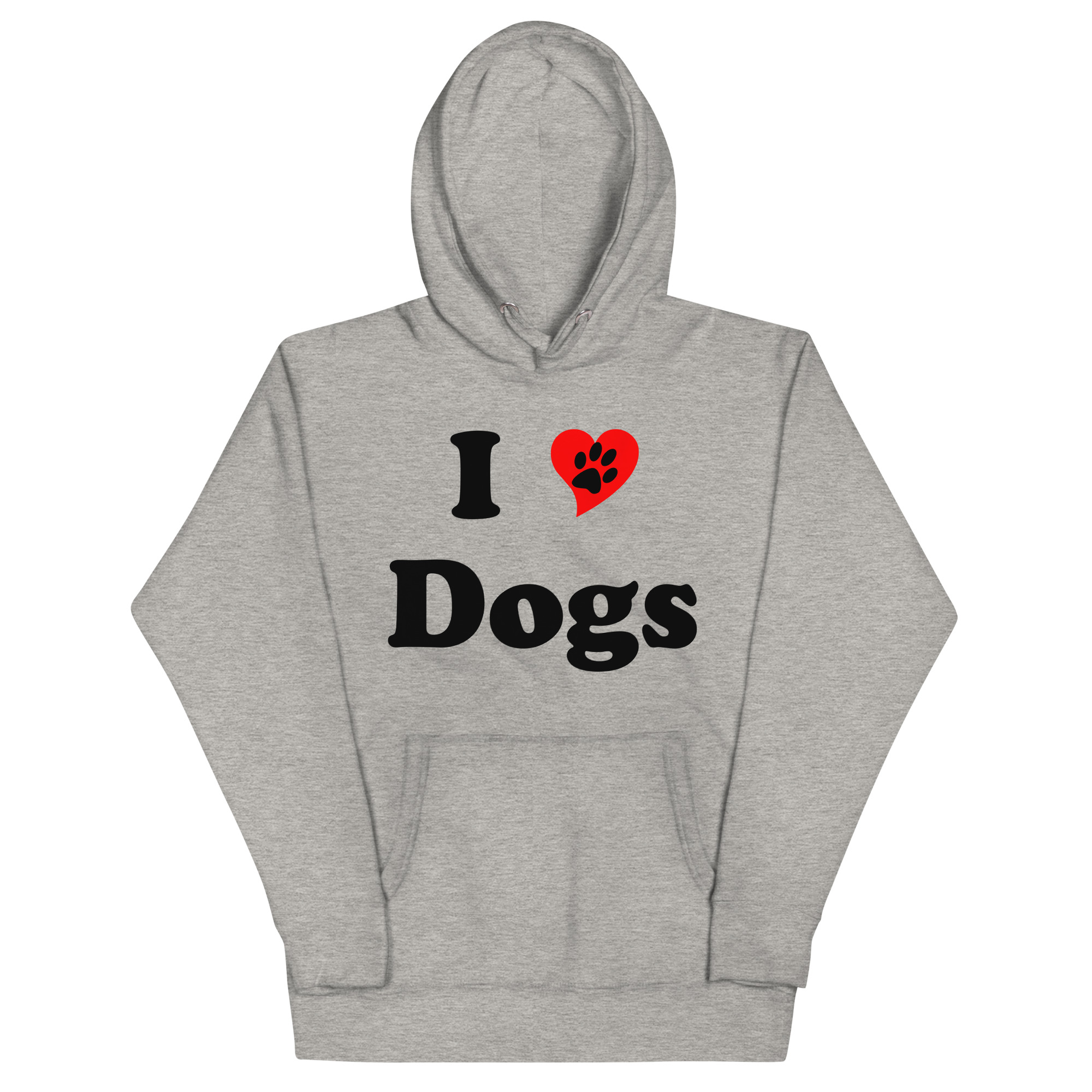 “I Love Dogs” Classic Unisex Hoodie - Image 5