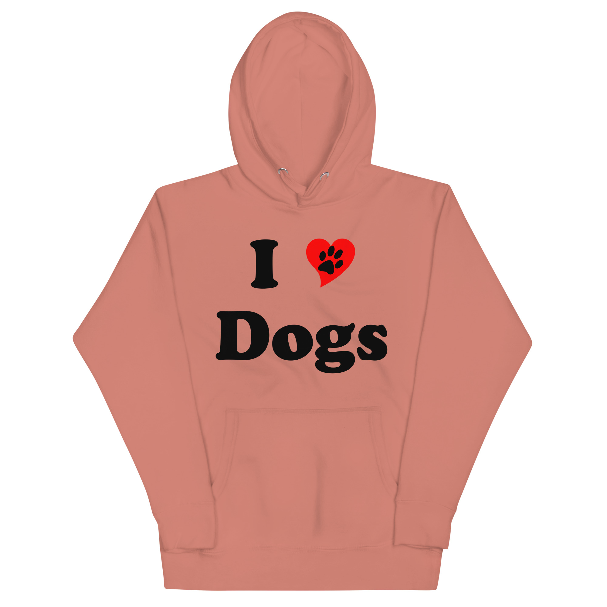 “I Love Dogs” Classic Unisex Hoodie - Image 4