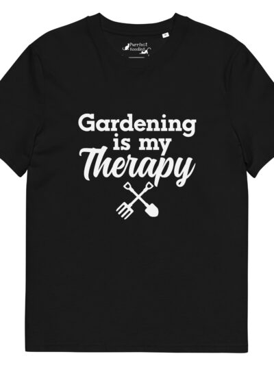 "Gardening is my Therapy" - Organic Unisex T-shirt