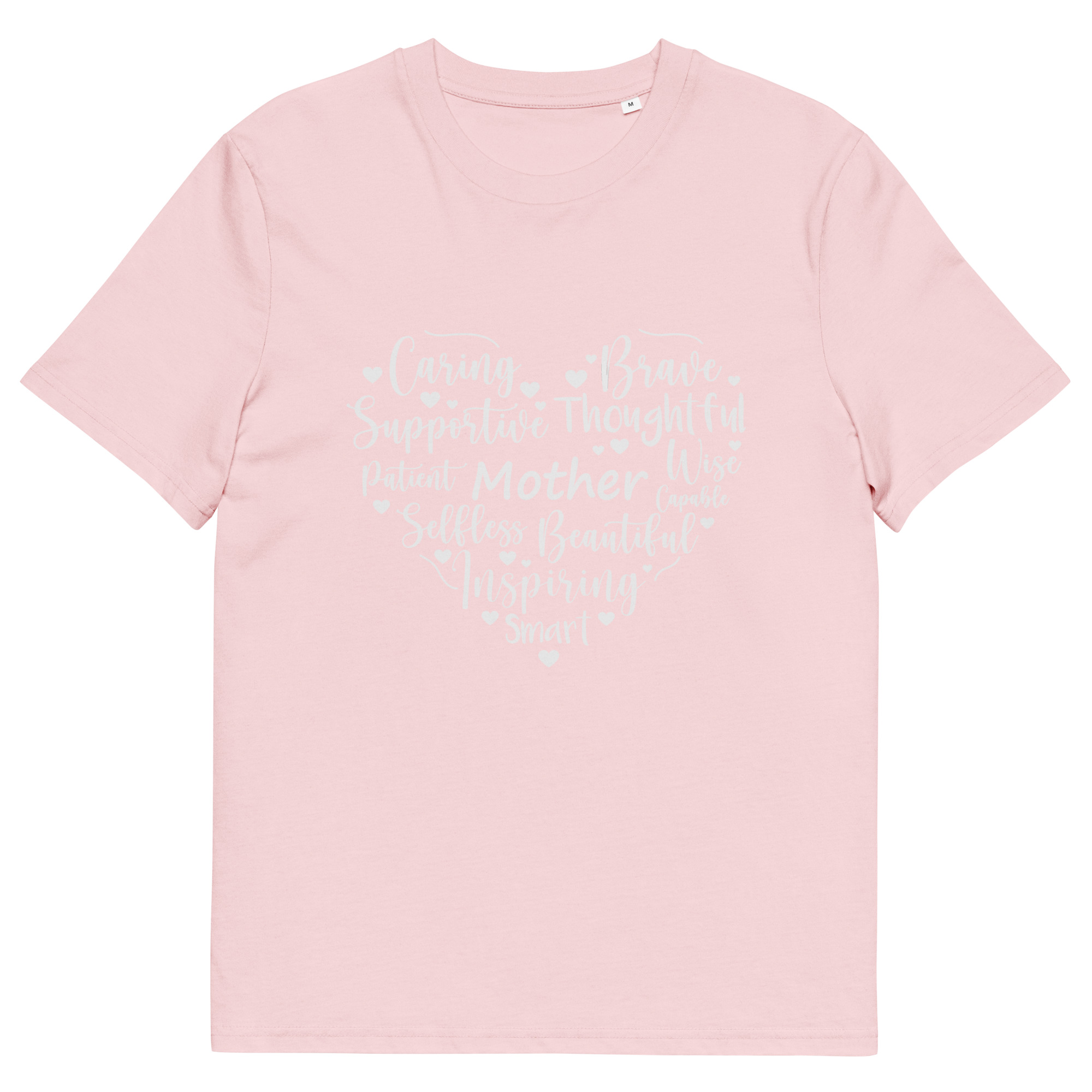 Mother's Day Heart - Unisex organic cotton t-shirt - Image 26
