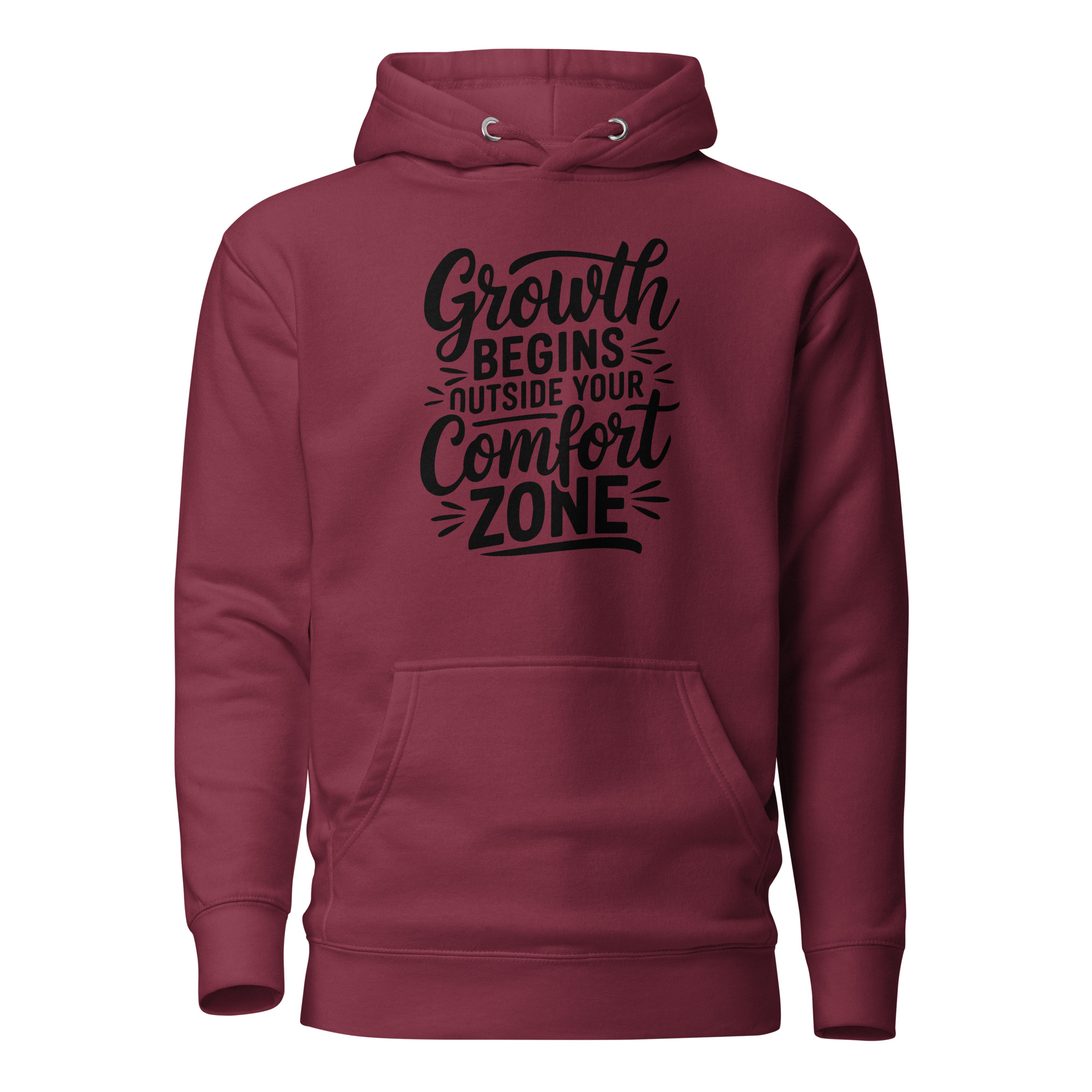 Growth begins outside your Comfort zone - Classic Unisex Hoodie