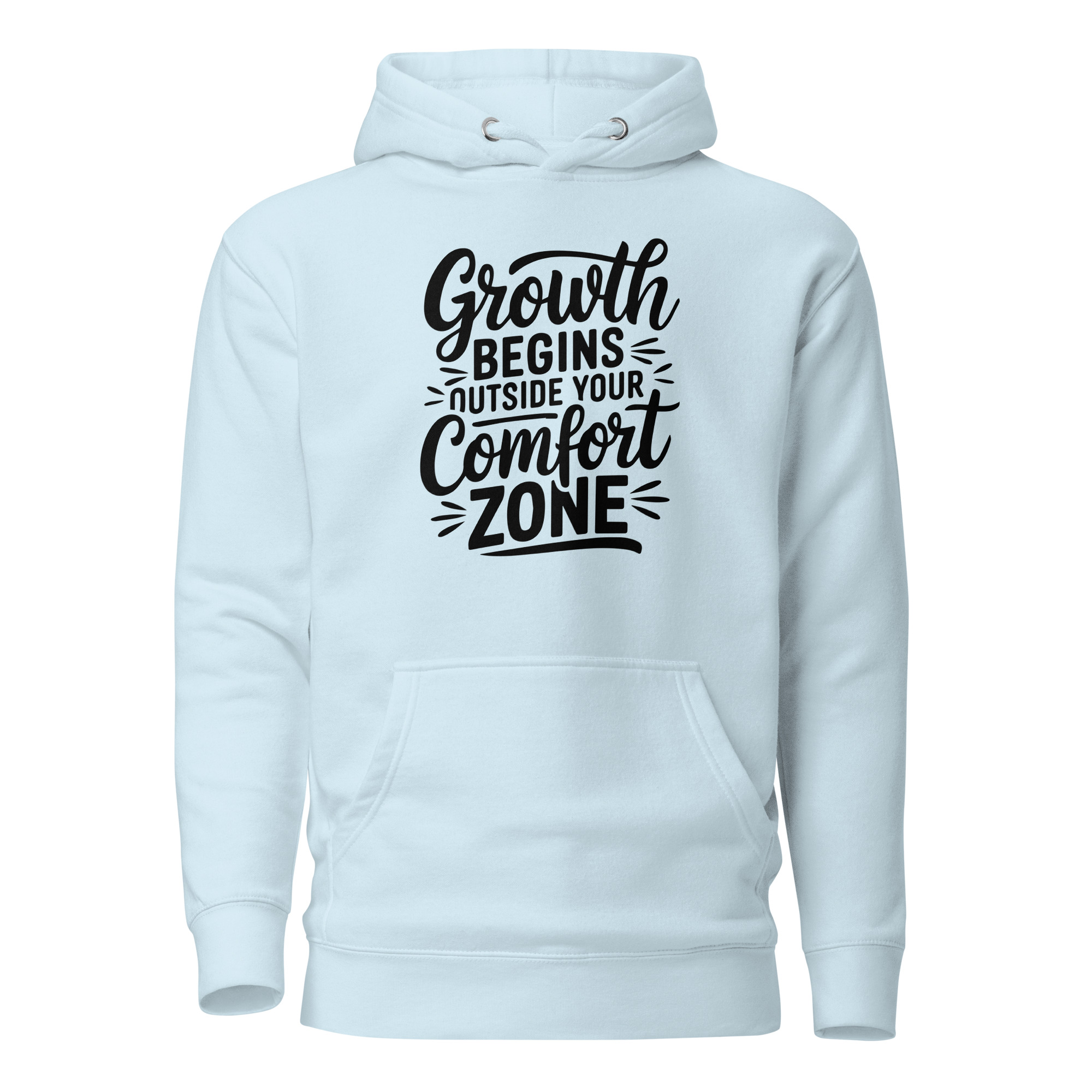 Growth begins outside your Comfort zone - Classic Unisex Hoodie - Image 7