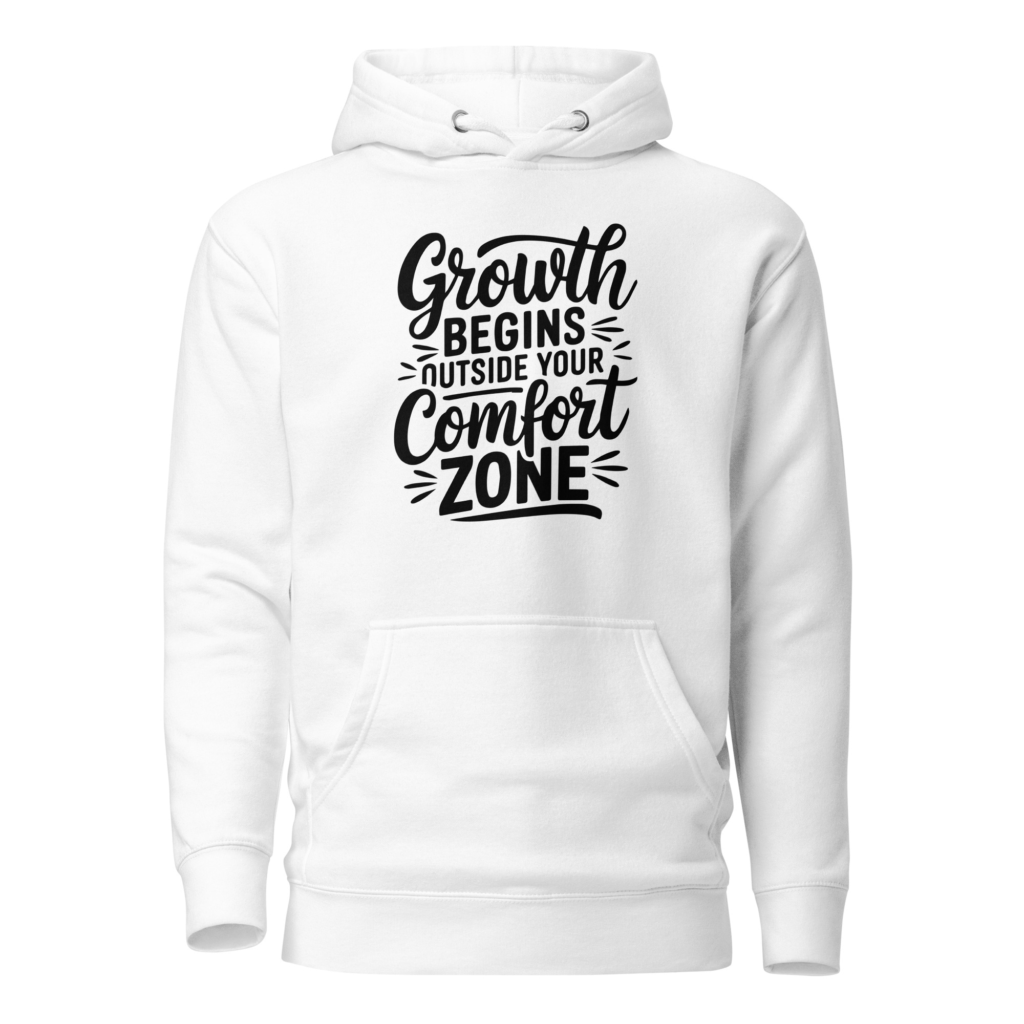 Growth begins outside your Comfort zone - Classic Unisex Hoodie - Image 9